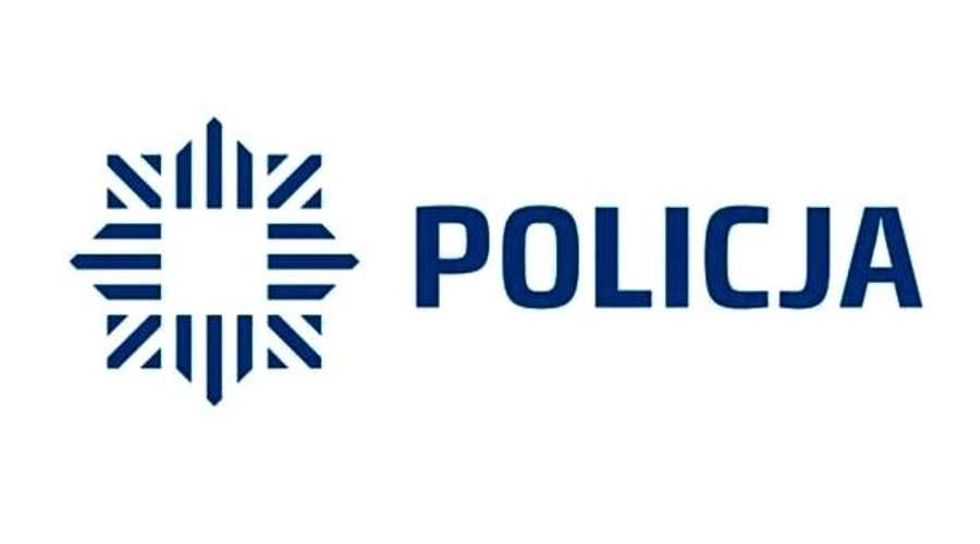 Napis Policja i logo policji