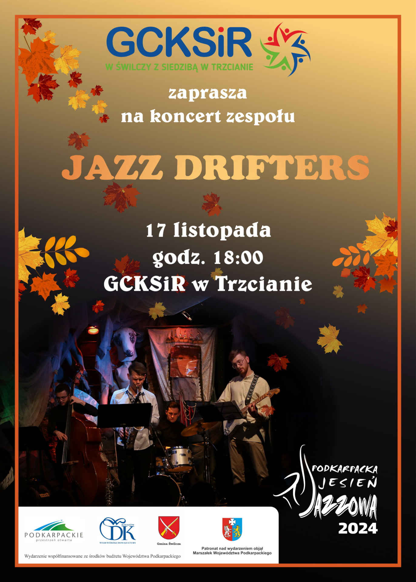 Plakat koncertu jazzowego