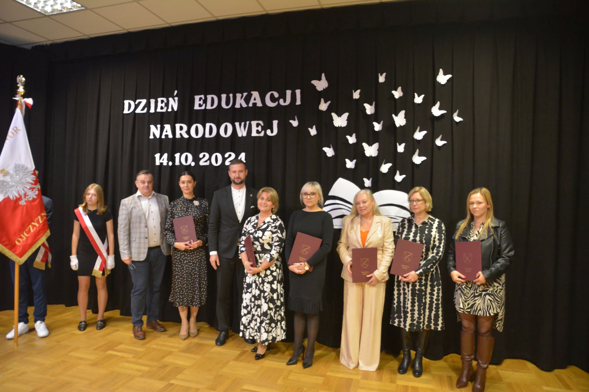 Nagrodzeni przez wójta dyrektorzy szkół