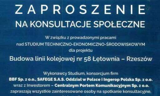 Zaproszenie na konsultacje