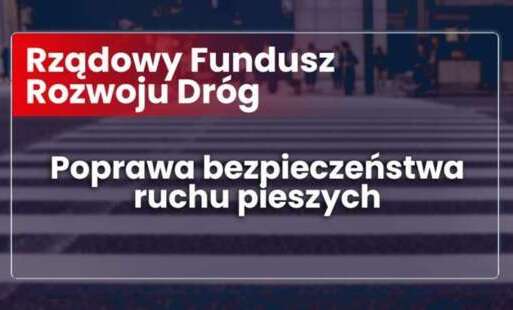 Baner - Poprawa bezpieczeństwa  ruchu pieszych