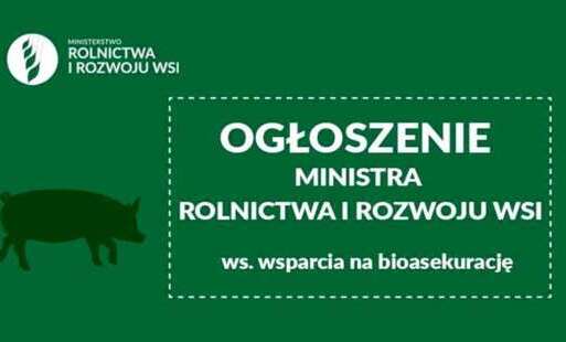 Ogłoszenie Ministra Rolnictwa i Rozwoju Wsi