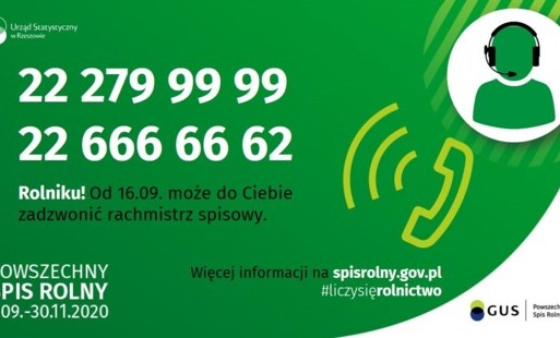Zdjęcie do Powszechny Spis Rolny - wywiady telefoniczne