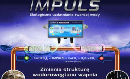 Baner systemu oczyszczania wody plakat