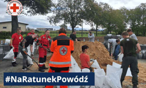 PCK pomoc powódź
