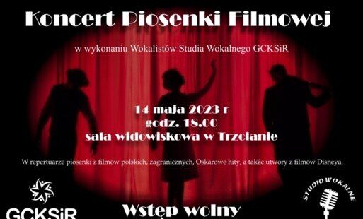 Plakat Koncert Piosenki Filmowej