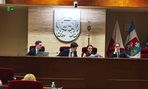 Posiedzenie Młodzieżowego Sejmiku Województwa Podkarpackiego