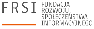 Logo Fundacji rozwoju społeczeństwa informacyjnego