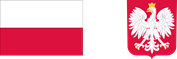 Polska flaga wraz z godłem