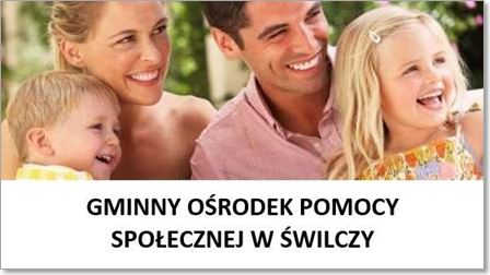 Odwiedź stronę Gminnego Ośrodka Pomocy Społecznej w Świlczy