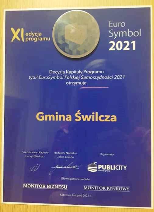 Nagroda EuroSymbol Samorządności 2021