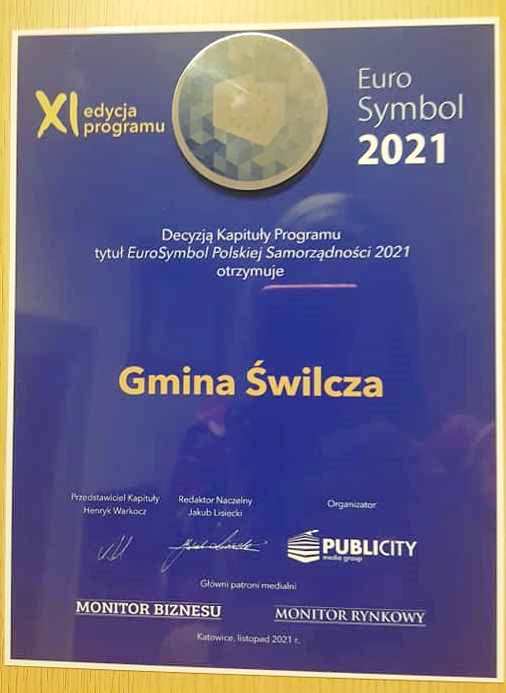 Nagroda EuroSymbol Samorządności 2021