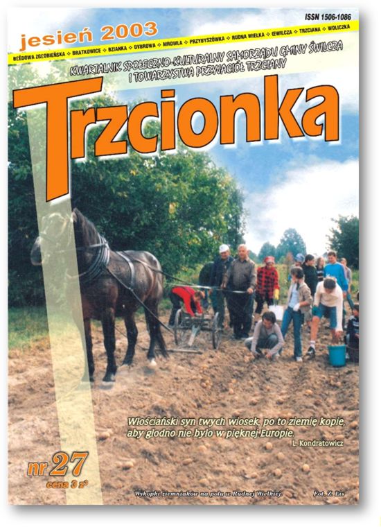 Kwartalnik "Trzcionka" nr 27