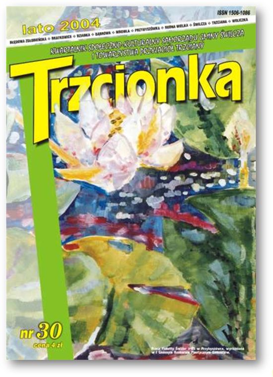 Kwartalnik "Trzcionka" nr 30